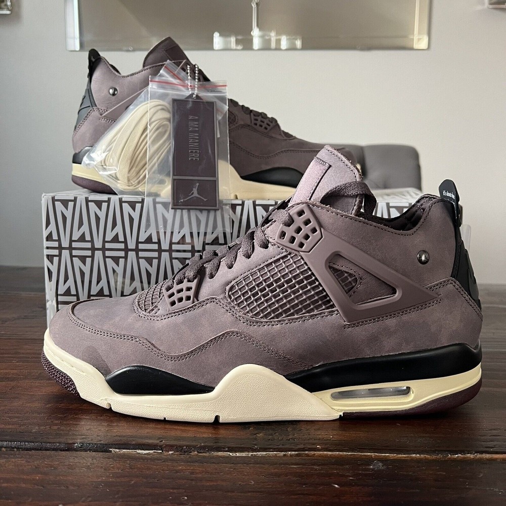 Air Jordan 4 A Ma Maniere Retro Violet Ore Shoes